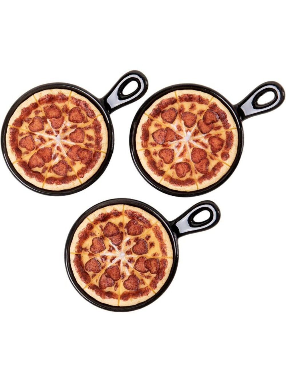 Pepperoni Pizza Scented Wax Candles Set of 3 | Fun Home Décor & Gifts